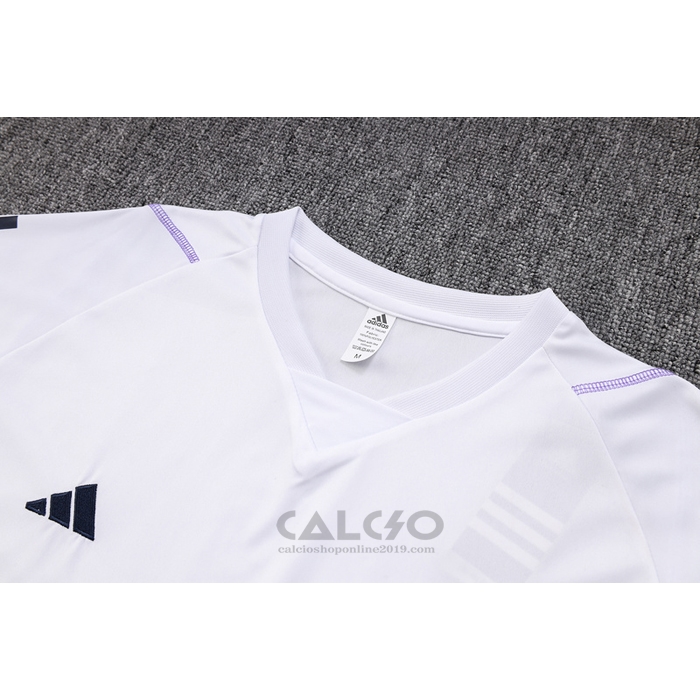 Tuta da Track Cruzeiro Manica Corta 2023-2024 Bianco